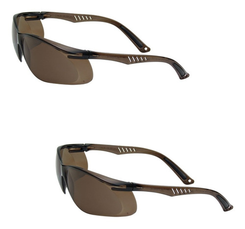 Kit De 2 Unid. Oculos Segurança Ss5 Modelo Esportivo Ca26126