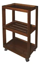 Comprar Mueble Cocina Frutero 3 Gavetas Nogal Alacena Estante Organi