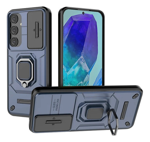 Capa Para Samsung M55 M15 Deslizar Lente Protecção