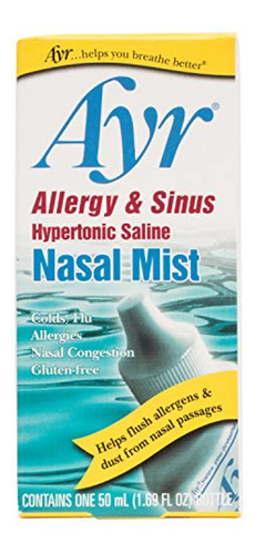 Suero Fisiologico  Ayr Allergy & Sinus Hypertonic Saline Nas