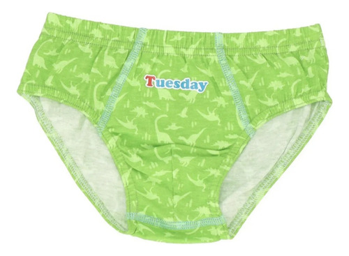 Slip Niño Mota Pack X5 Talla 8 Algodón Mt4101