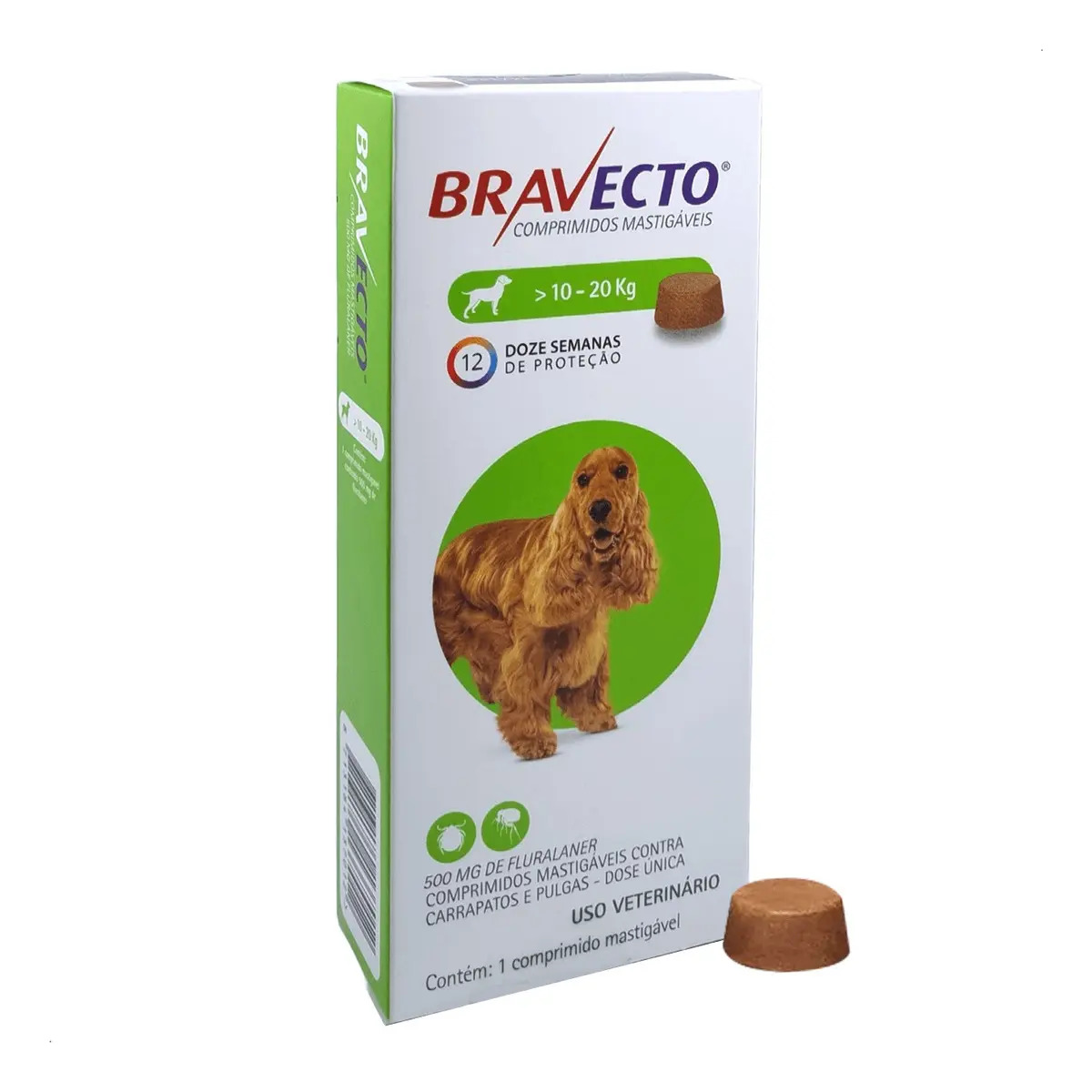 Tratamento Anti-pulga Para Cachorro 10 A 20kg