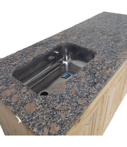 Mesada Cocina Mármol P/simple 1,02 San Felipe 2 Cm Fábrica