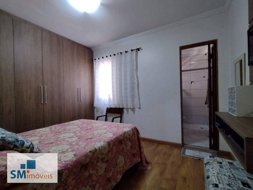 Imagem 12 de 20 de Casa Com 2 Dormitórios À Venda, 95 M² Por R$ 665.000 - Campestre - Santo André/sp - Ca0713