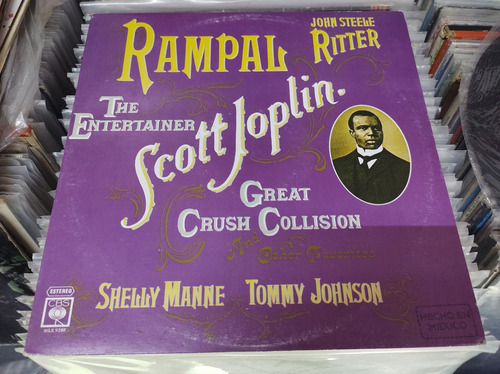 Scott Joplin Jean Pierre Rampal Vinyl,lp,acetato 