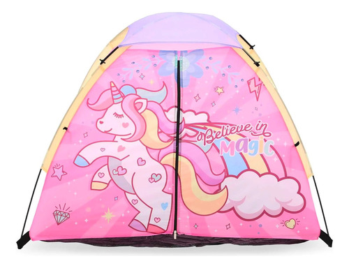 Casa De Campaña Infantil Set De 5 Piezas Unicornio En Caja (Usado)