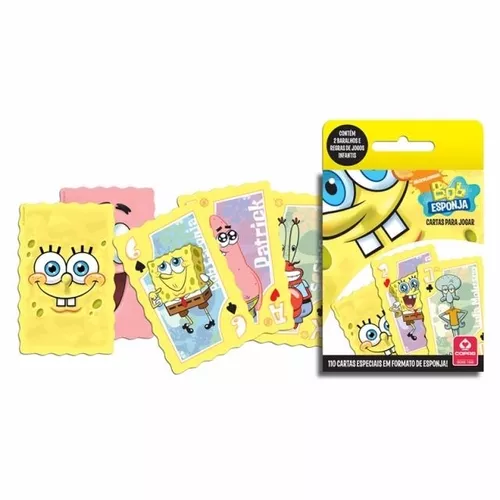 Preços baixos em Bob Esponja jogos de carta Contemporâneos