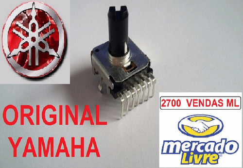 Potenciômetro Teclado Yamaha Psr-s550 Volume Master Rotativo