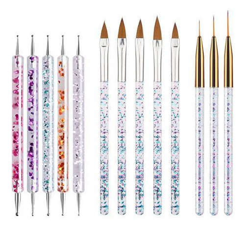 2 X 13pcs Nail Art Design Pen Herramienta De Pintura Nail