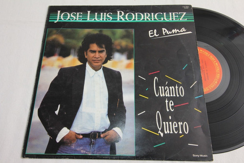 Vinilo José Luis Puma Rodriguez Cuanto Te Quiero 1991 Remix