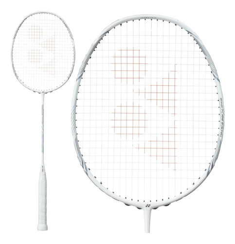 Raqueta De Badminton Yonex Nanoflare Nextage White Gray 4u5 Color Blanco