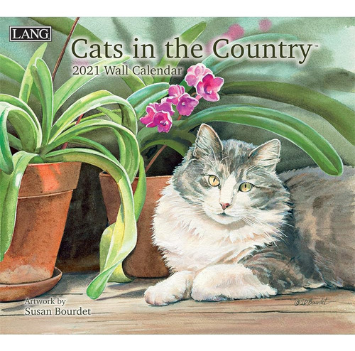 Calendario De Pared Lang Cats In The Country 2021 (219910018