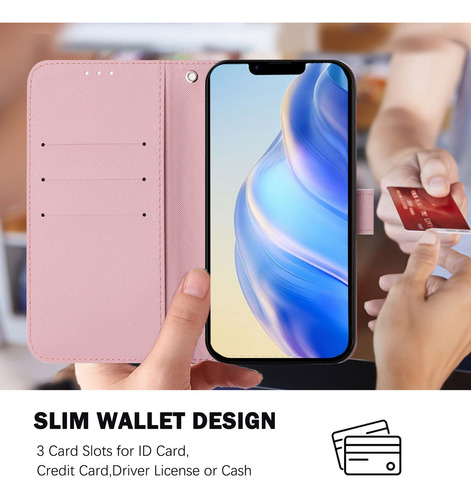 Funda De Piel Con Ranura Tipo Cartera Para Teléfono For Honor Ch056