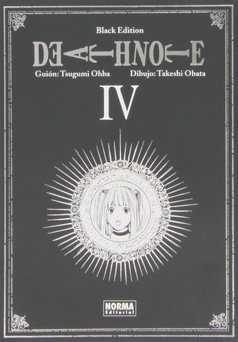 Libro: Death Note Black Edition 4 (cómic Manga) (spanish