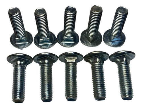 Parafuso Parachoque Willys F75 Frances 7/16 X 1 1/2 Kit10