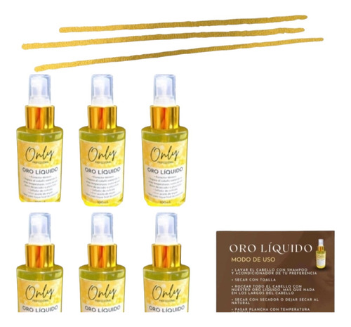 Oro Liquido Protector Térmico 100 Ml Only