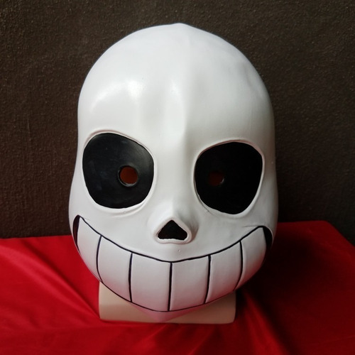 Máscara Undertale Sans Látex Cosplay Halloween Juego