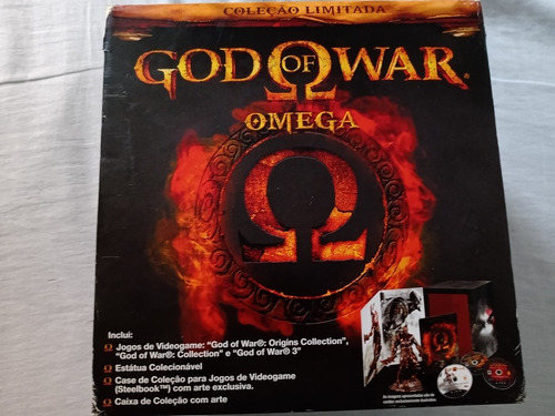 God Of War Omega Edition Collectors Edition Faço 500