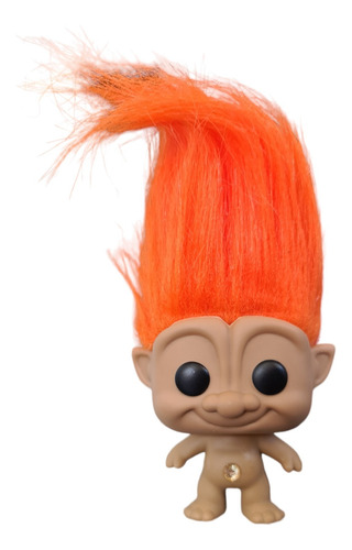 Funko 04 Orange Troll - Colección Good Luck Trolls