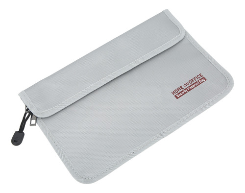 Bolsa De Dinero Ignífuga Para Documentos, Impermeable Y Con