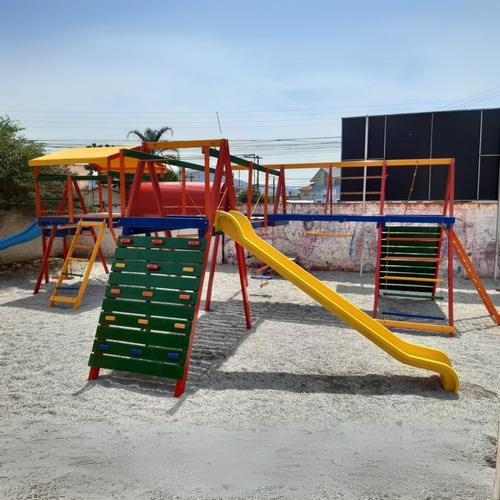 Cia Da Criança Playground Marathon Com Túnel 3,5m