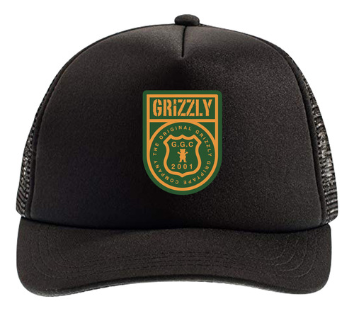 Jockey Grizzly Without A Trace Trucker Hat - Negro