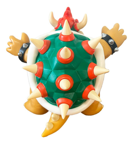Boneco Rei Bowser Koopa Grande Coleção Super Mario Bros