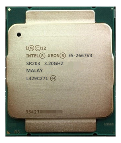 Procesador Intel Xeon E5-2667 V3 8 Núcleos 16 Hilos 3.6ghz (Usado)