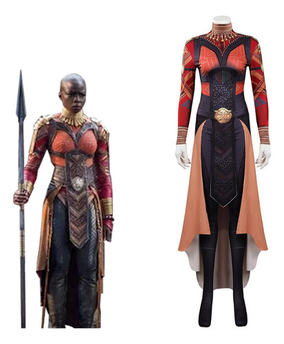 Black Panther Wakanda Forever Okoye Disfraz De Cosplay Mujer