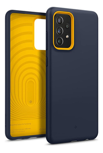 Funda Caseology Nano Pop Para Galaxy A72 2021 Azul