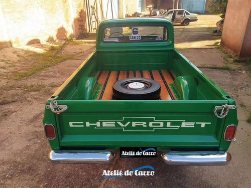 Imagem 7 de 25 de Chevrolet C-10 Longa 1974 C/ Dh Freio Disco. Ateliê Do Carro