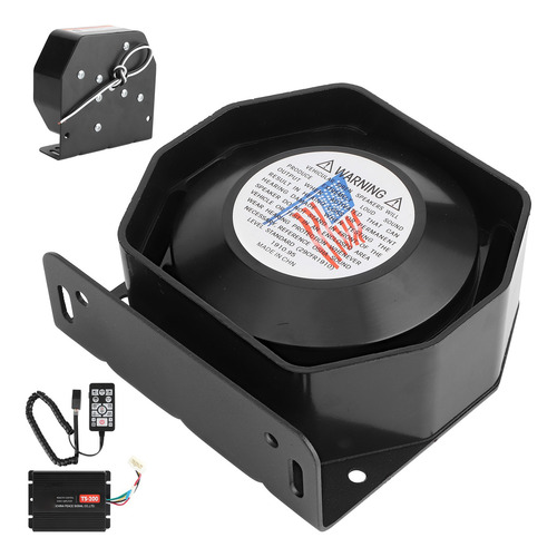 Alto-falante De Emergência Para Carro Police Fire Horn Unive