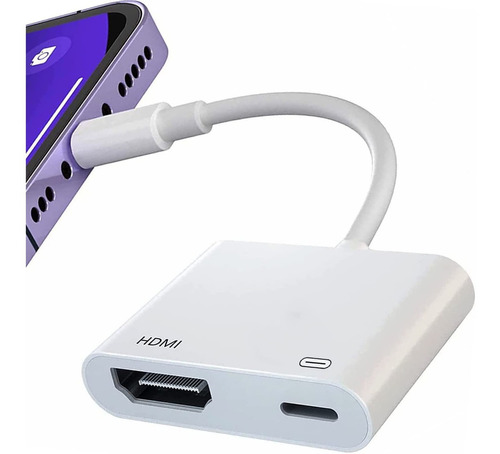 Lightning To Hdmi Adapter [ Apple Mfi Certified ], Plug & Pl