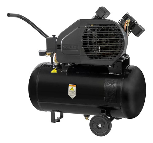 Compressor Ar Portatil Pistao Csv 10pro/50 Mono C/roda 110v Cor Preto Fase Elétrica Monofásica