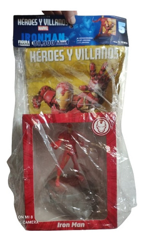 Figura Iron Man Héroes Y Villanos Marvel Colección El Tiempo