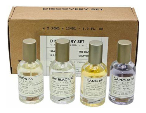 Set Emper Discovery Unisex 4 Piezas Eau De Parfum 30ml C/u