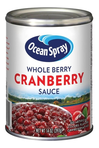 Salsa De Arándanos Enteros Ocean Spray 4 Pack