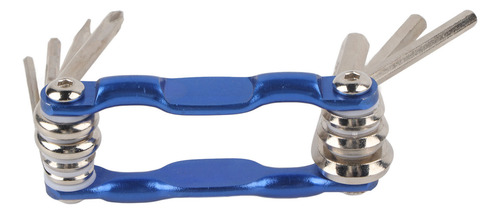 Set De Herramientas De Reparación 7 En 1 Blue Portable Multi
