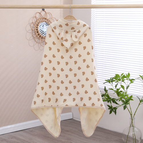 Toalla De Baño Para Bebés, Capa Con Capucha, Toalla De Baño