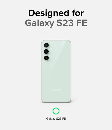 Funda Para Galaxy S23 Fe Ringke Onyx Dark Green Resistente