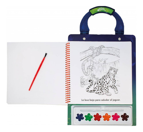 Libro Para Colorear Cuentos Y Acuarelas Encanto