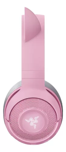 Razer Kraken Bluetooth Kitty Auriculares Gaming Inalámbricos Blanco/Rosa