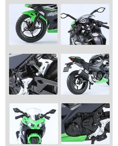Zqr Kawasaki Ninja 400 1:12 Preto | MercadoLivre