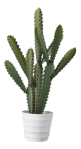 Hermoso Cactus Artificial 66 Cm, Excelente Calidad