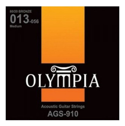 Cuerdas Para Guitarra Acus. 013-056 Ags910 Olympia