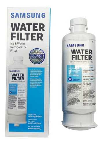 Filtro Agua Refrigerador Samsung  Da97-17376b Original Corto