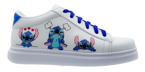 Tenis Para Niño Y Niña Juvenil Diseño 3 Stitch En Tendencia