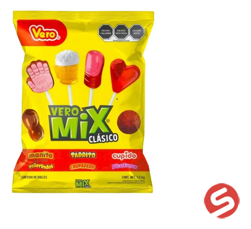 Surtido Paletas Vero Mix 1.5 Kg