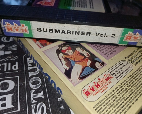Submariner,marvel,superheroe,cómic Avh En Vhs Original!!!!!! (Usado)