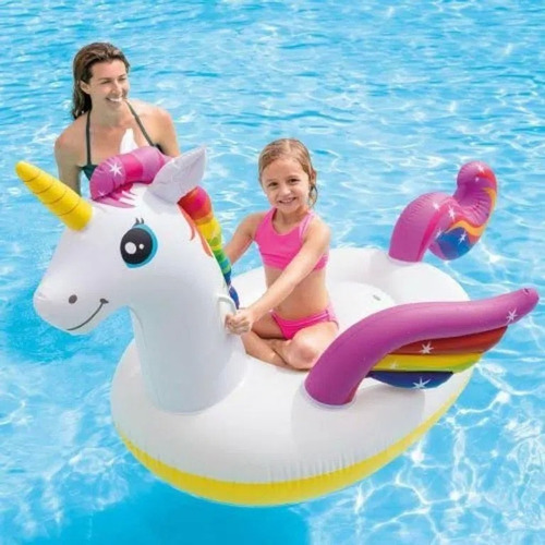 Imagem 1 de 2 de Bote Inflavel Unicornio